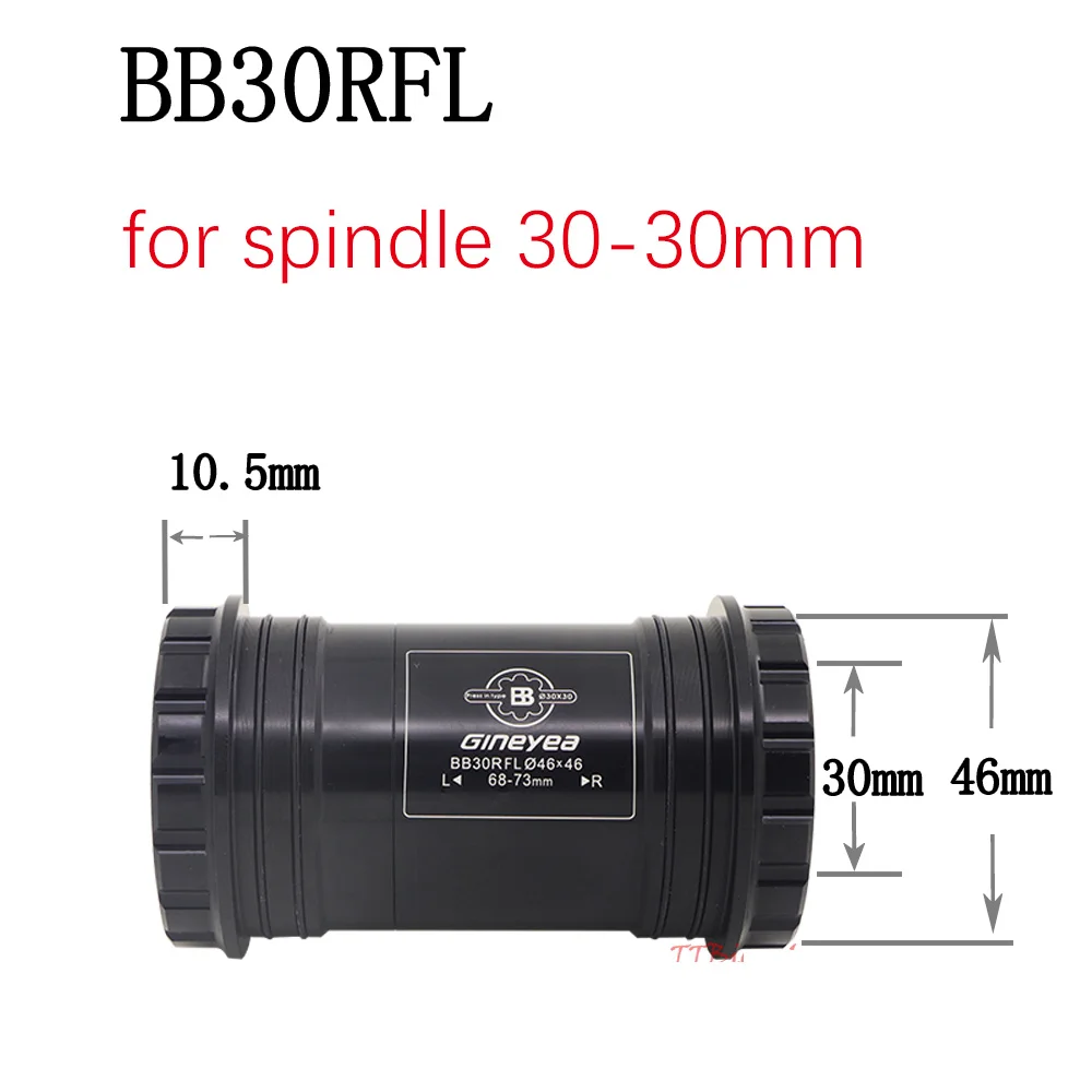 Gineyea Bike bottom bracket BB30 PF30 BB86 BB92 BB386 THREAD TOGETHER THREAD THRU road bike MTB for Shimano for SRAM GXP