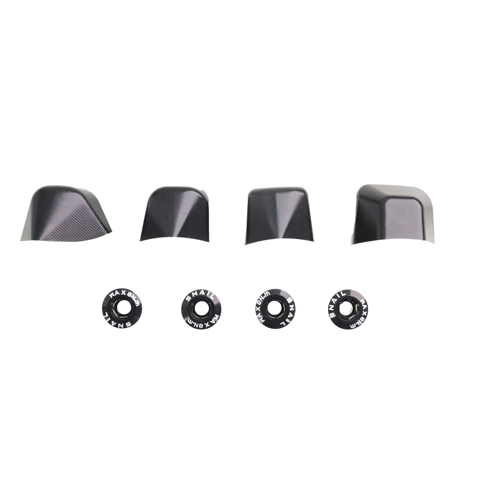 Snail Chainring Decoration Cap for Shimano 105 R7000 R8000 R9100 Cap Cover 4-bolt for Road Bike Decor Cap Crank Cover