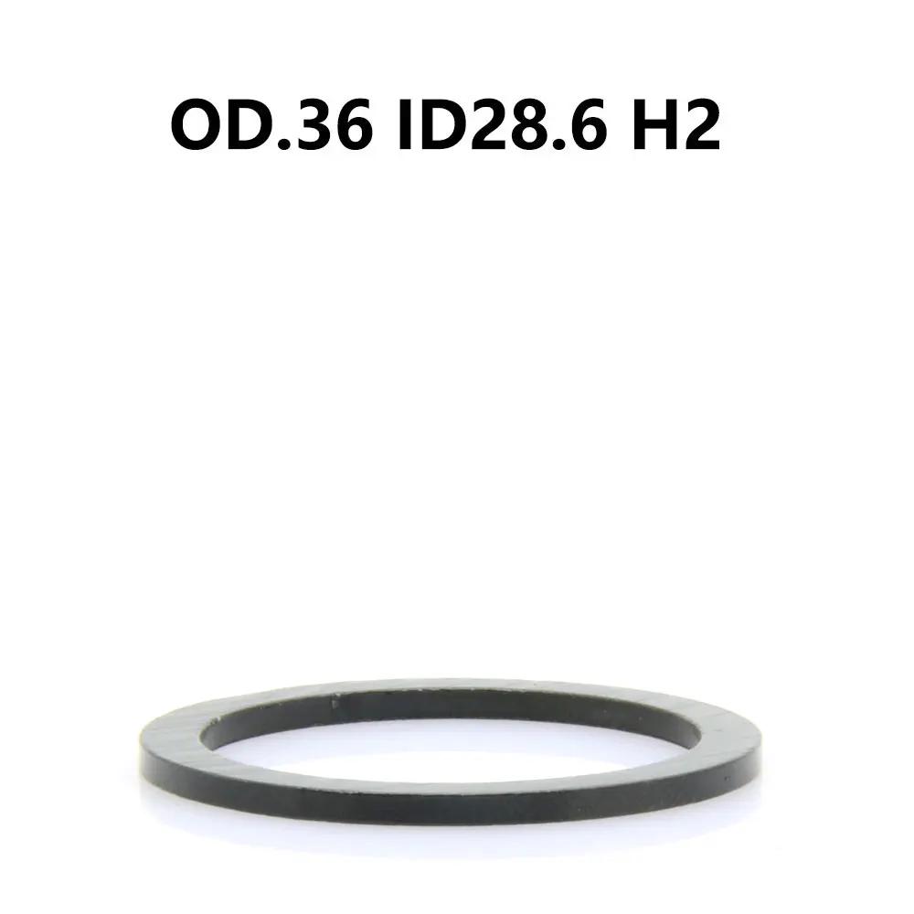 Neco 1.125 Inch 28.6mm 20/10/5/3/2mm Bicycle Headset Stem Al Carbon Fibre Bike Fork Adjusting Dust Cover Spacer Washer