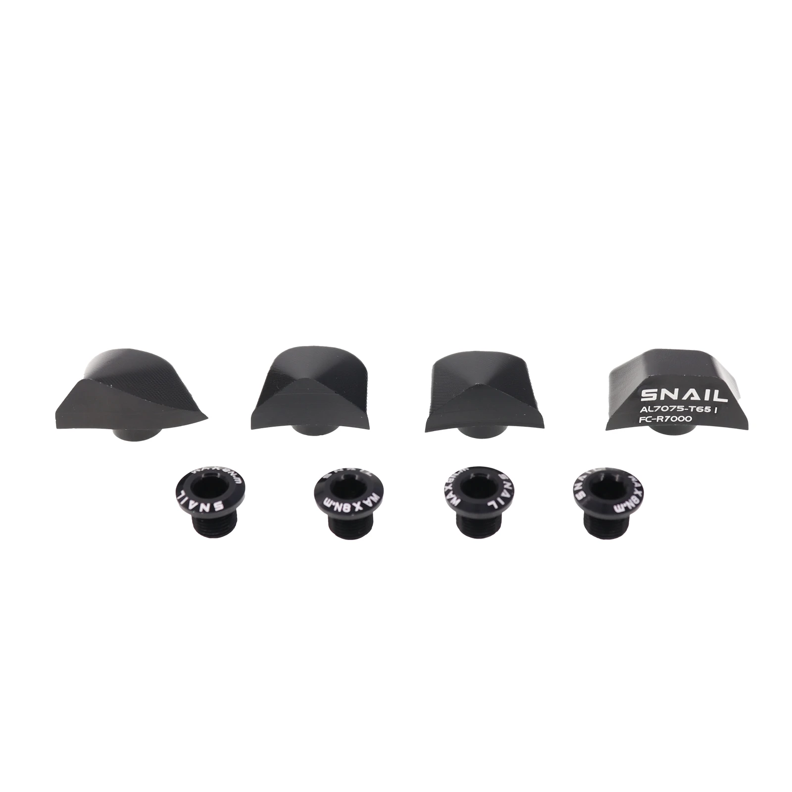 Snail Chainring Decoration Cap for Shimano 105 R7000 R8000 R9100 Cap Cover 4-bolt for Road Bike Decor Cap Crank Cover