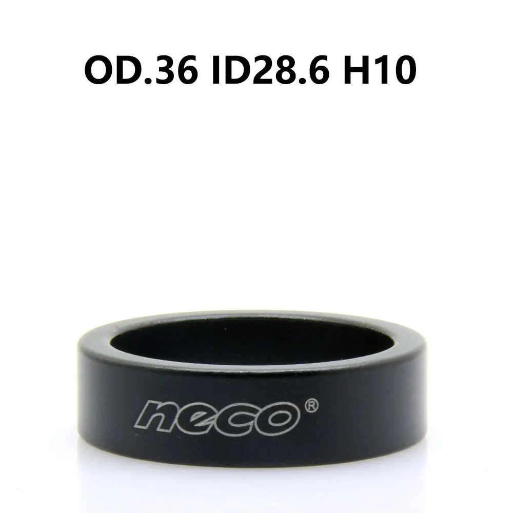 Neco 1.125 Inch 28.6mm 20/10/5/3/2mm Bicycle Headset Stem Al Carbon Fibre Bike Fork Adjusting Dust Cover Spacer Washer