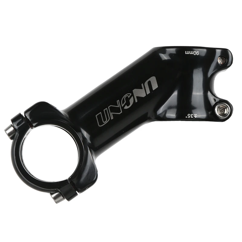 UNO Black Stem Bike 7 17 35 Degree MTB Road Stem Fork 28.6 31.8mm 60/70/80/90/100/110/120/130mm Bicycle King Kalloy