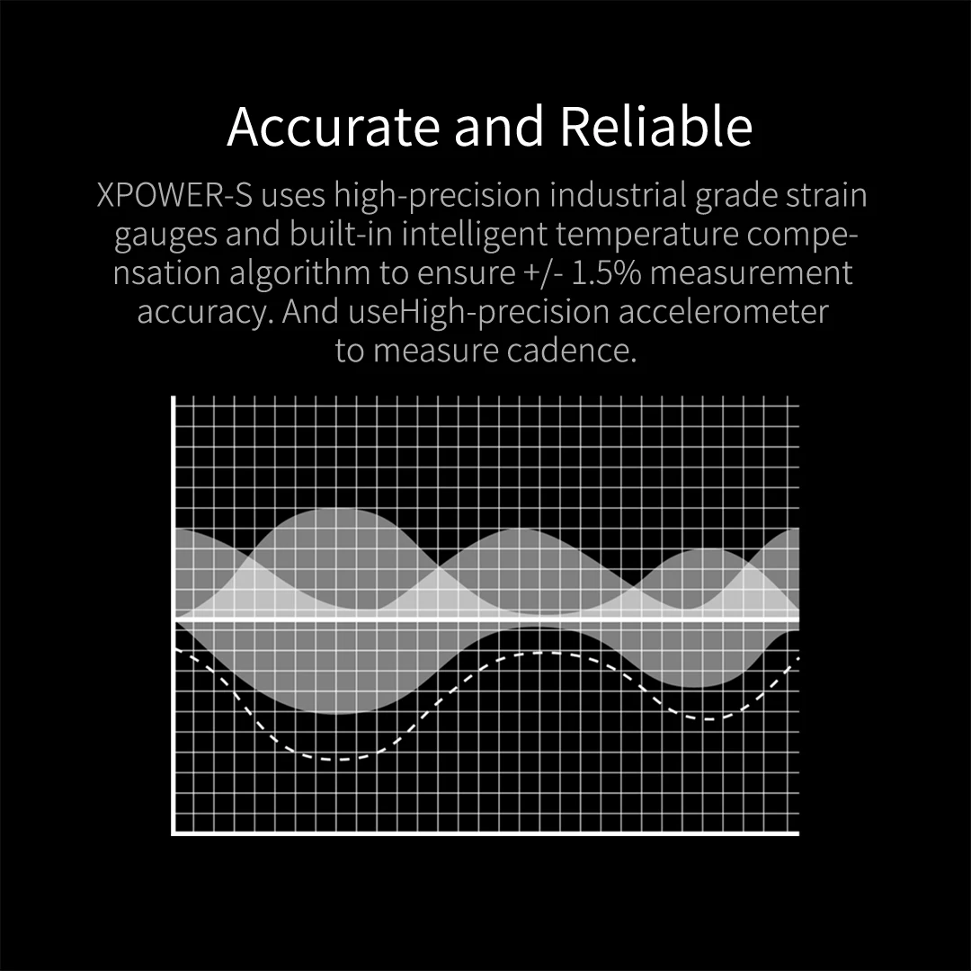 XCADEY XPOWER-S GEN2 107BCD power meter spider