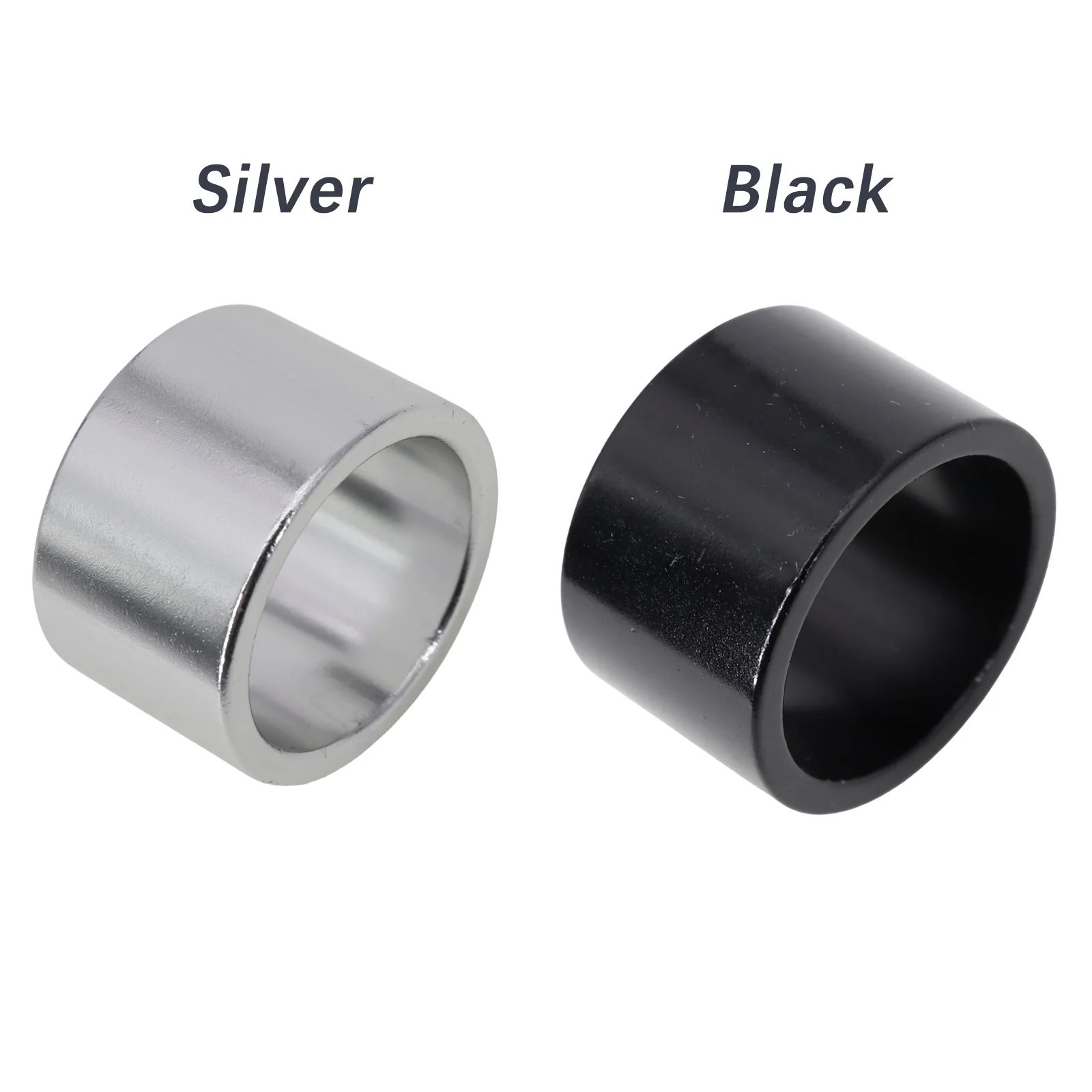 Neco 1 Inch 25.4mm 20/10/5/3/2mm Bicycle Headset Stem Al Bike Fork Star Nut Top Cap Cover Adjusting Dust Cover Spacer