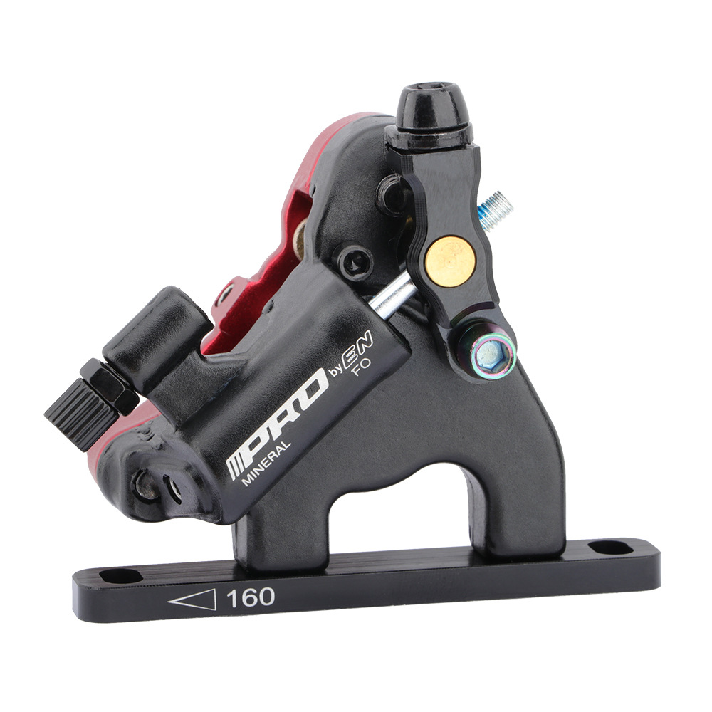 IIIPRO Road Bike Brake Caliper XTR Large Cylinder Oil Hydraulic Disc Brake Cable Pulling Brake Alu Uni Body 2 Pistons