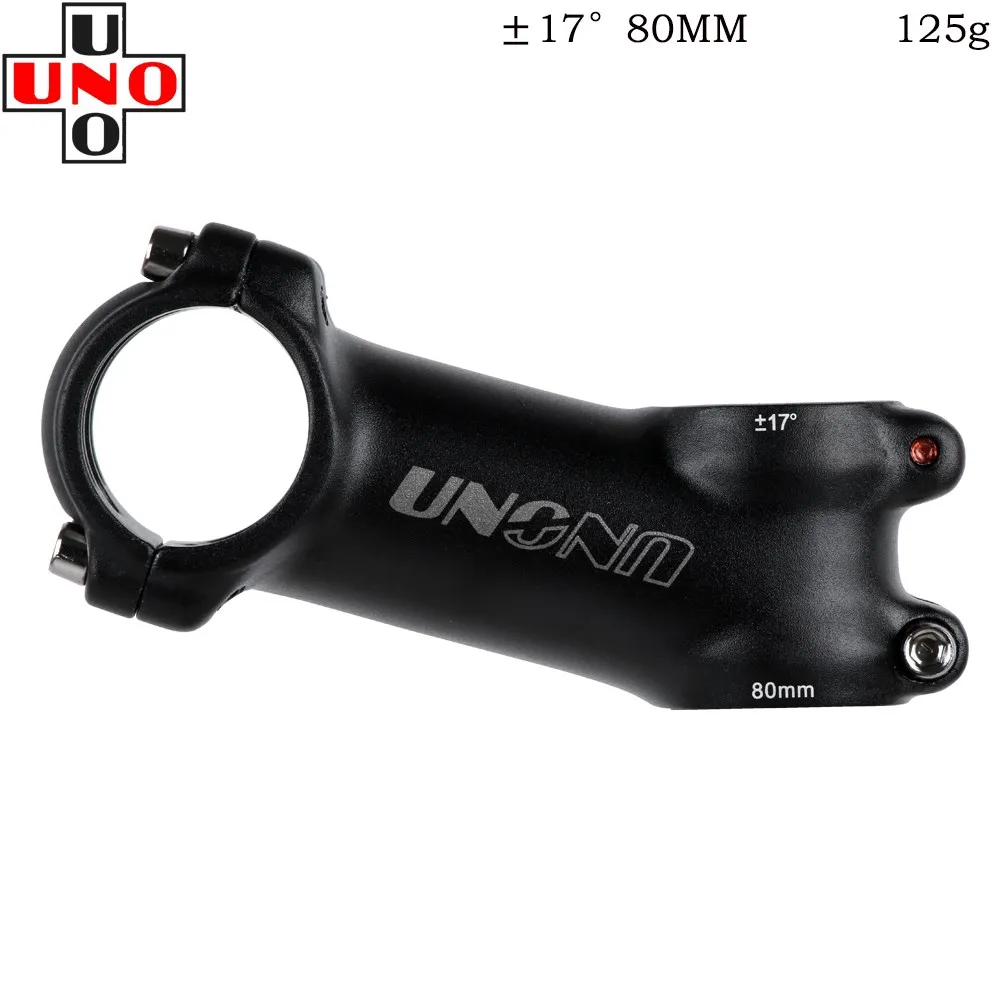 UNO Stem Bike 7 17 35 Degree Road Stem Fork 28.6x31.8mm 60/70/80/90/100/110/120/130mm Mountain MTB Bicycle Kalloy