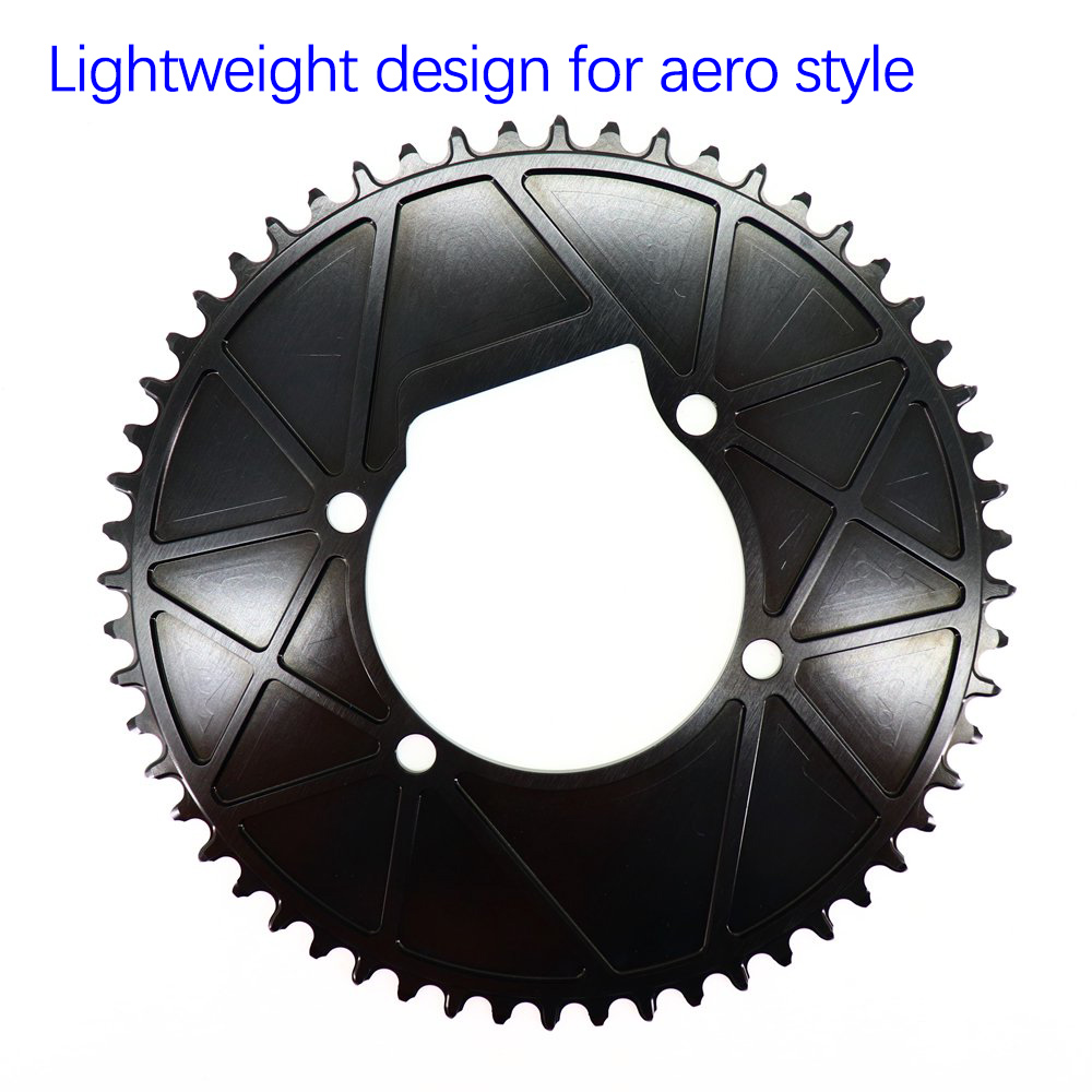 Stone 110BCD Round Chainring for Shimano 105 R7000 UT R8000 DA R9100 42–70T