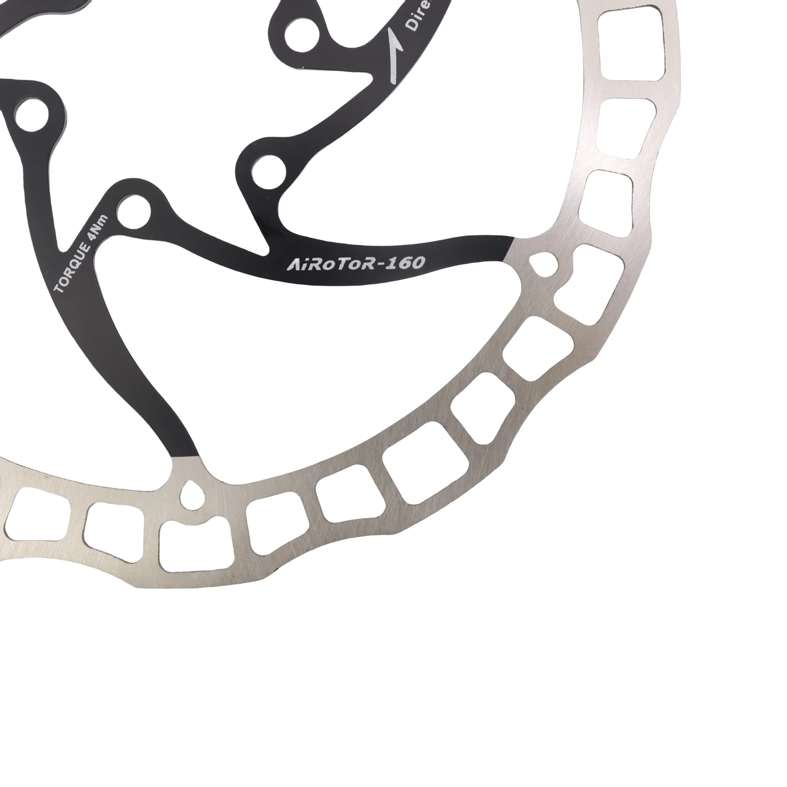 ASHIMA ARO 08 Stainless Steel Disc Brake Rotor 140/160/180/203mm for 6-Bolt MTB Hubs, Black Red Silver Options