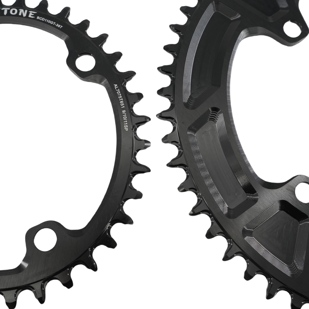 Stone Oval Bike Chainring 110BCD for Shimano Gravel GRX FC RX810 RX600 ...