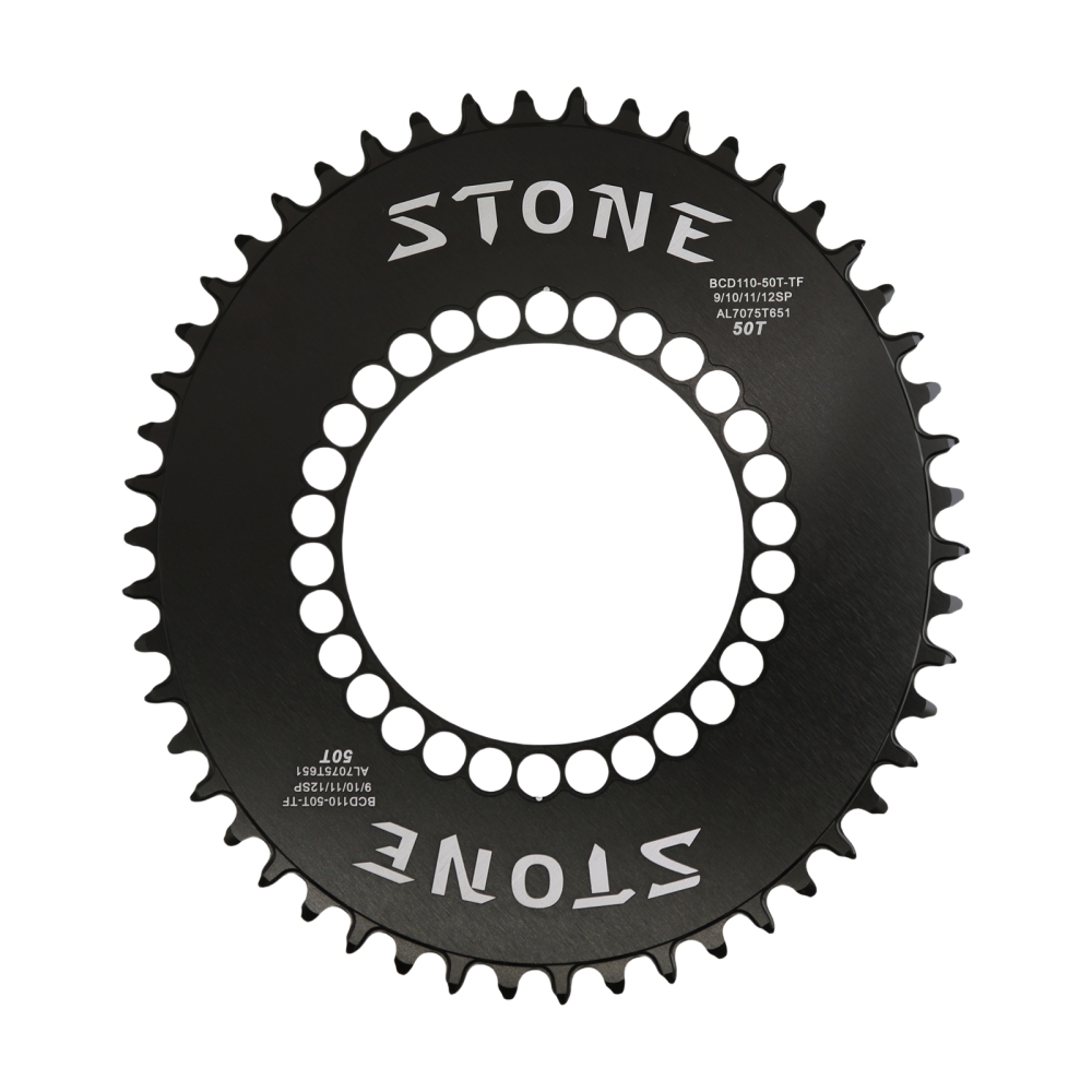Stone Chainring 110BCD 34 40 42 45 47 48 58T Round Oval Road Bike Gravel 110 BCD for Rotor for Sram Red Rival S350 S900 S100