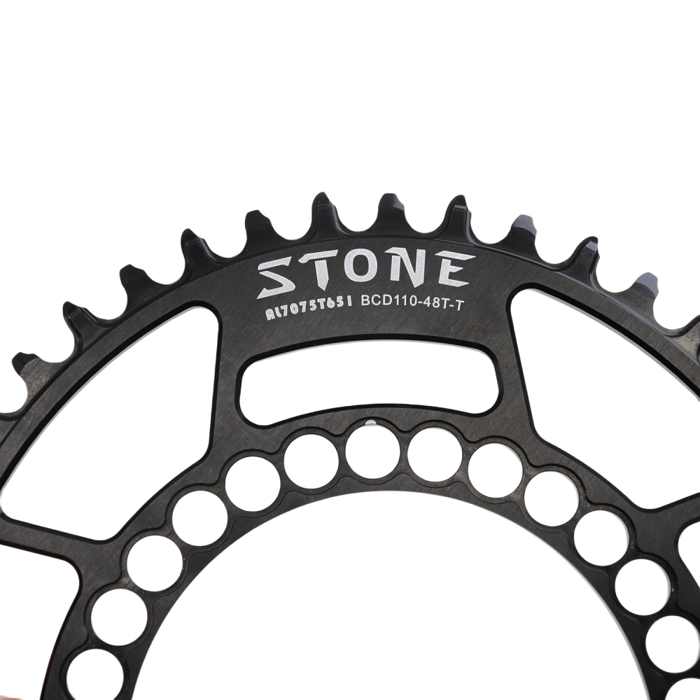 Stone Chainring 110BCD 34 40 42 45 47 48 58T Round Oval Road Bike Gravel 110 BCD for Rotor for Sram Red Rival S350 S900 S100