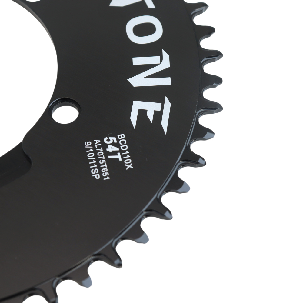 Stone Round Bike Chainring 110BCD for Shimano FC-5800 6800 4700 9000 34T to 60T Road Bike Chainwheel 4 Bolts gravel