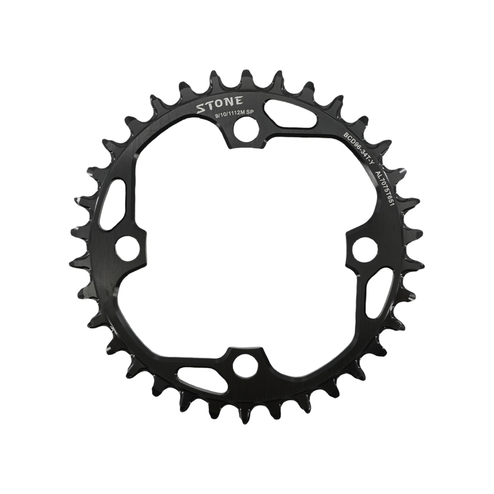 Stone Chainring Round 96BCD for Shimano alivio M782 M4000 M4050 M612 XTC820 36t 38 40t 42 44 46 48T MTB Bike Chainwheel 96bcd