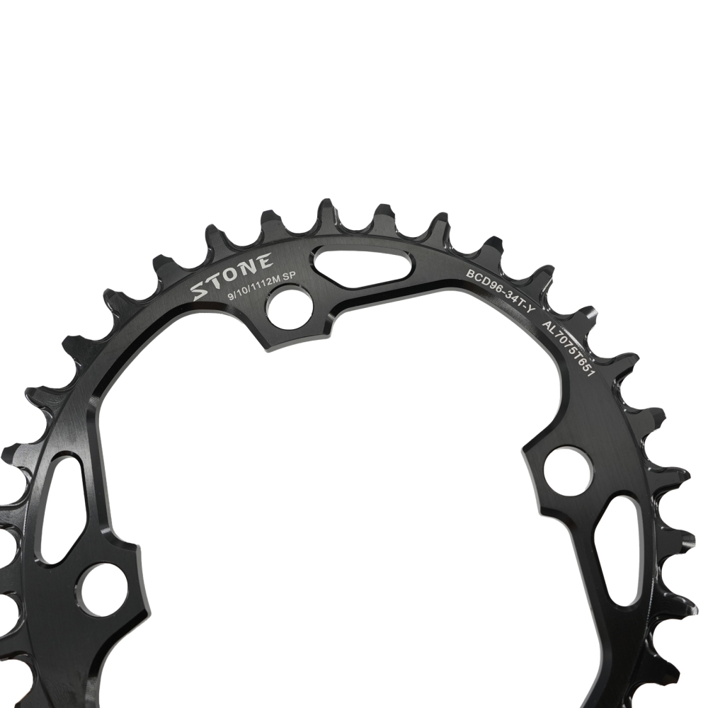 Stone Chainring Round 96BCD for Shimano alivio M782 M4000 M4050 M612 XTC820 36t 38 40t 42 44 46 48T MTB Bike Chainwheel 96bcd