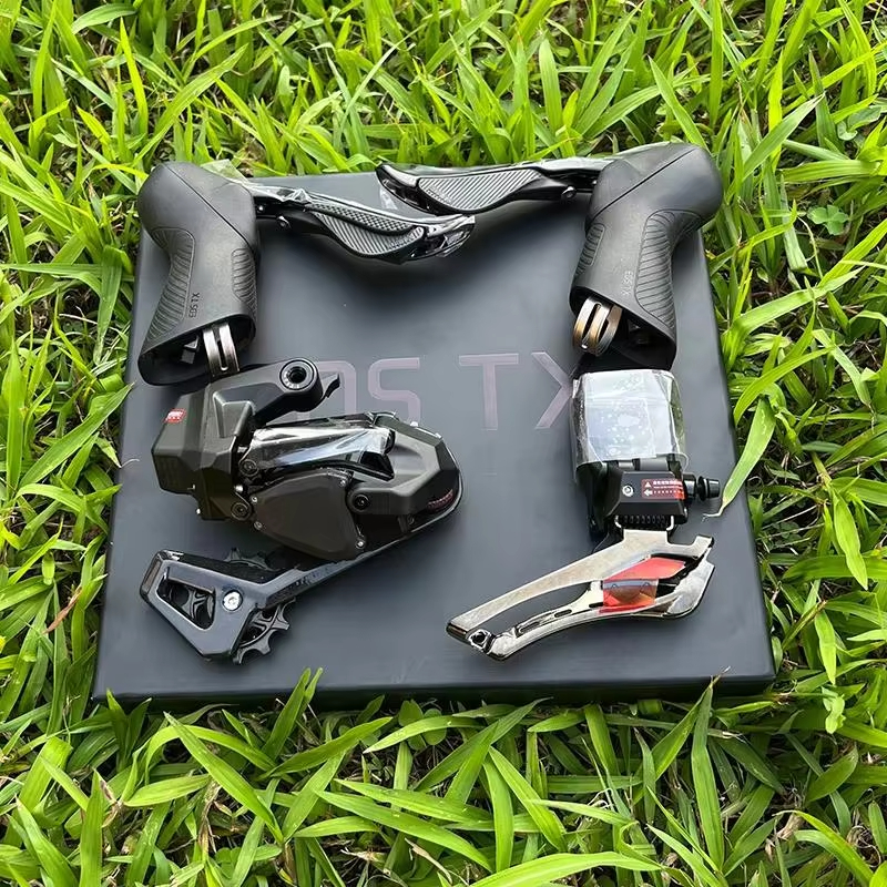Wheeltop EDS Wireless Electronic Groupset for RIM brake 2x 7-13-speed Carbon Fiber V Brake Drop Handlebar Road Bike