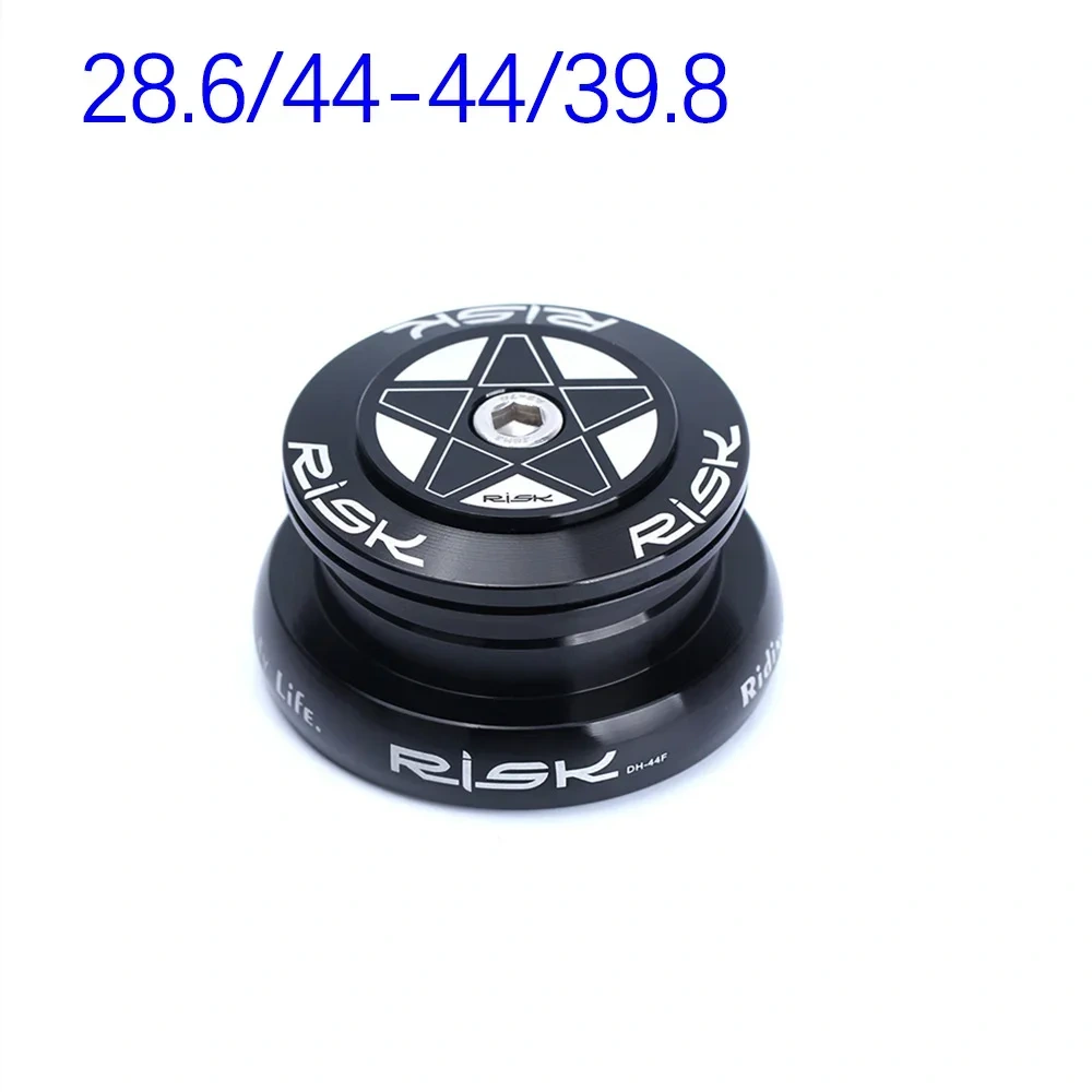Risk Bike bearing headset 44 44mm external cup for straight and tapered fork 28.6mm 30mm 39.8mm MTB  bike