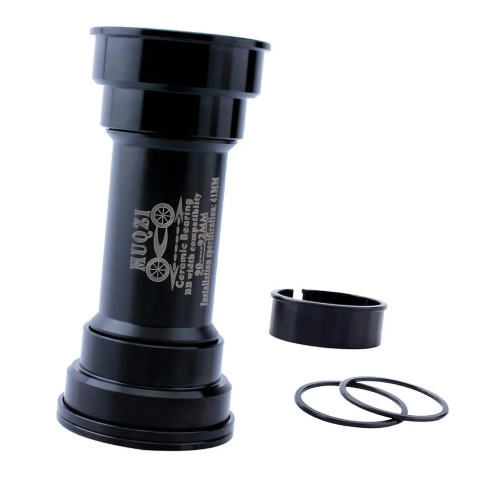 MTB Mountain Rode Bike Bottom Bracket Press Fit BB90-92 Replacement Ceramic Bearing Axis Shaft Fits 41mm Diameter BB