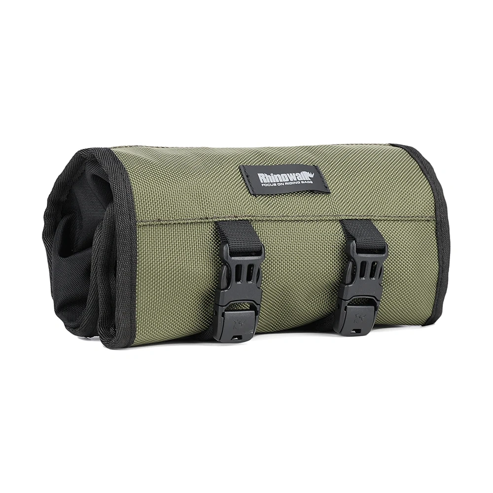 Rhinowalk Motorcycle Tool Bag Portable Motor Toolkit Motorcross Tool Storage Bag Pouch Outdoor Repair Working Tool Roll Pack