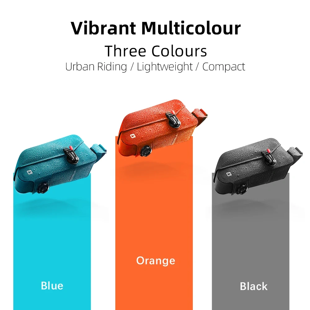 Rhinowalk Bicycle Top Tube Bag Waterproof Bike Front Frame Bag Fit MTB Road Bike Large Capacity Pannier Cycling Accessories