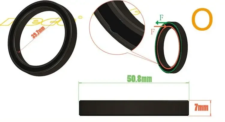 Neco Bike Bearing Headset  MTB 38 39 41 41.8 43.8 44 46.8 46.9 47 48.9 49 50.8 51 51.8 52 mm Bicycle Fork Road Bike MTB repair