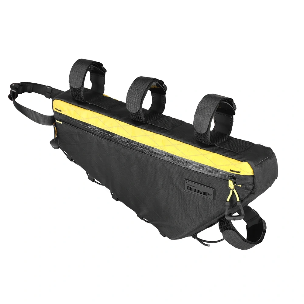 Rhinowalk Bike Front Frame Bag Water-Resistant 1.7L/2.4L/2.9L Bikepacking For MTB&Road Bike Cycling Triangular Crossbeam Pack