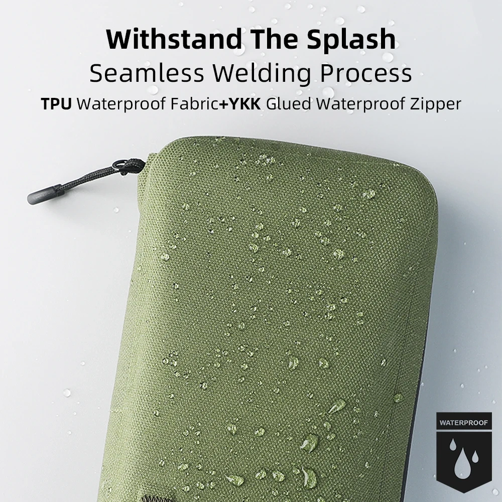 Rhinowalk Riding Pouch Waterproof Lightweight Cycling Handbag Clothing Pack Quick Release Riding Portable Tool Bag Case