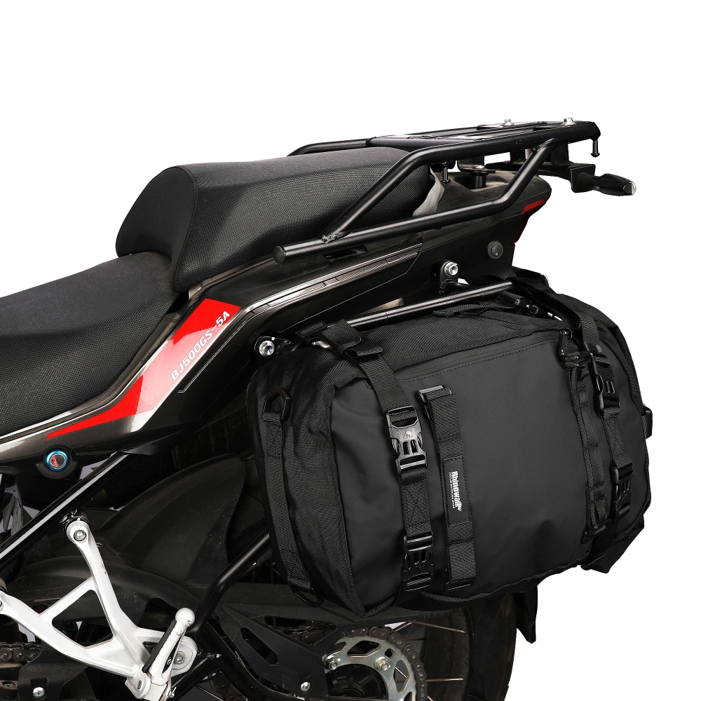 Rhinowalk Motorcycle Back Seat Bag 10/20/30L Waterproof Multifunctional cycling backpack Universal Saddle Modified Luggage Bag