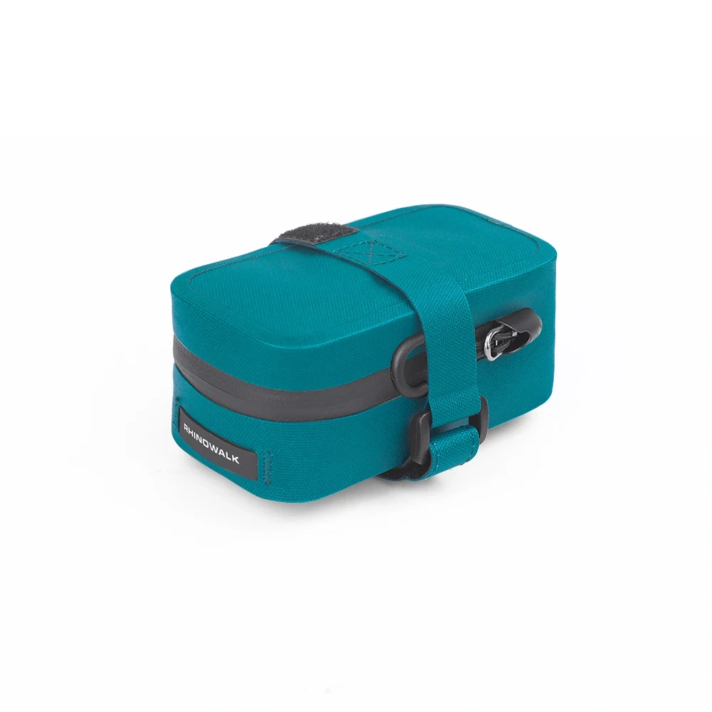 Rhinowalk Bicycle Saddle bag Waterproof Bike Seatpost Tail Bag Portable Cycling Storage Tool Bag Universal Fit Folding Bike