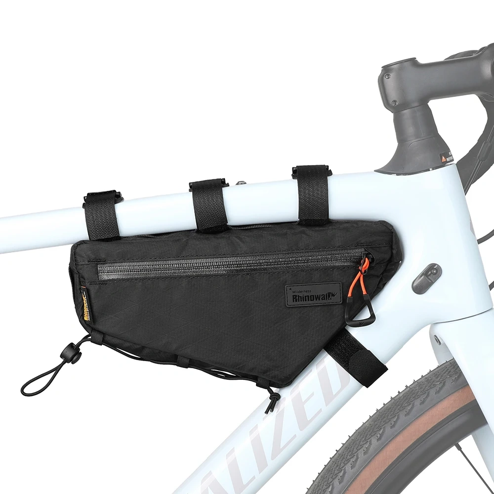 Rhinowalk Bike Front Frame Bag Splash-Proof Bicycle Triangle Bag Bikepacking CycliRhinowalng Travel Storage Bag Bike Accessories