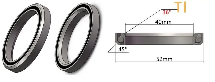 Neco Bike Bearing Headset  MTB 38 39 41 41.8 43.8 44 46.8 46.9 47 48.9 49 50.8 51 51.8 52 mm Bicycle Fork Road Bike MTB repair