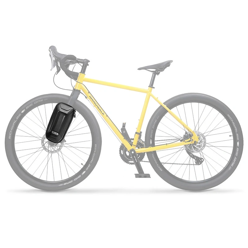 Rhinowalk Quick Release Escooter Bag 4L Hard Shell for Bike Front Fork Scooter Front Bag Handlebar Bag Preventing Light Rain Outdoor Shoulder Pack