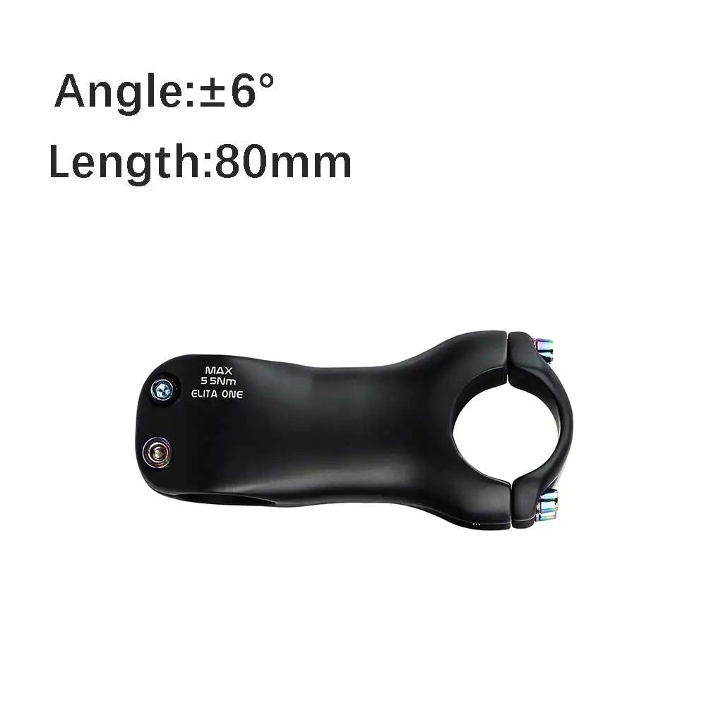 elitaone Carbon MTB Bicycle Stem 6/17 Degree 31.8mm Road Bike Stems Positive/Negative Suitable for carbon fiber handlebars