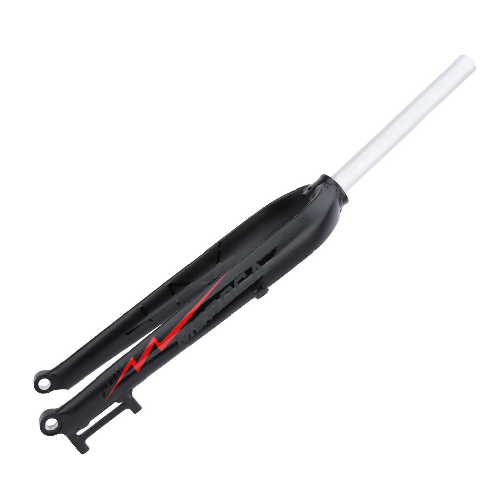 MEROCA Mountain Bike Rigid Fork Aluminum Alloy 26/27.5/29 Inches 100/110mm Offset Thru-Axle Boost