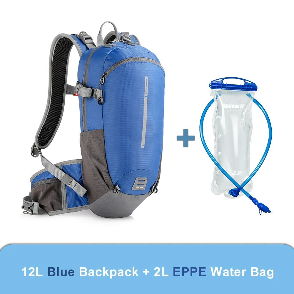Rhinowalk Bicycle Bike Bags 12L Cycling Backpack Bike Multifunctional Outdoor Sport Climbing Hiking MTB Road Bike Hydration Bag