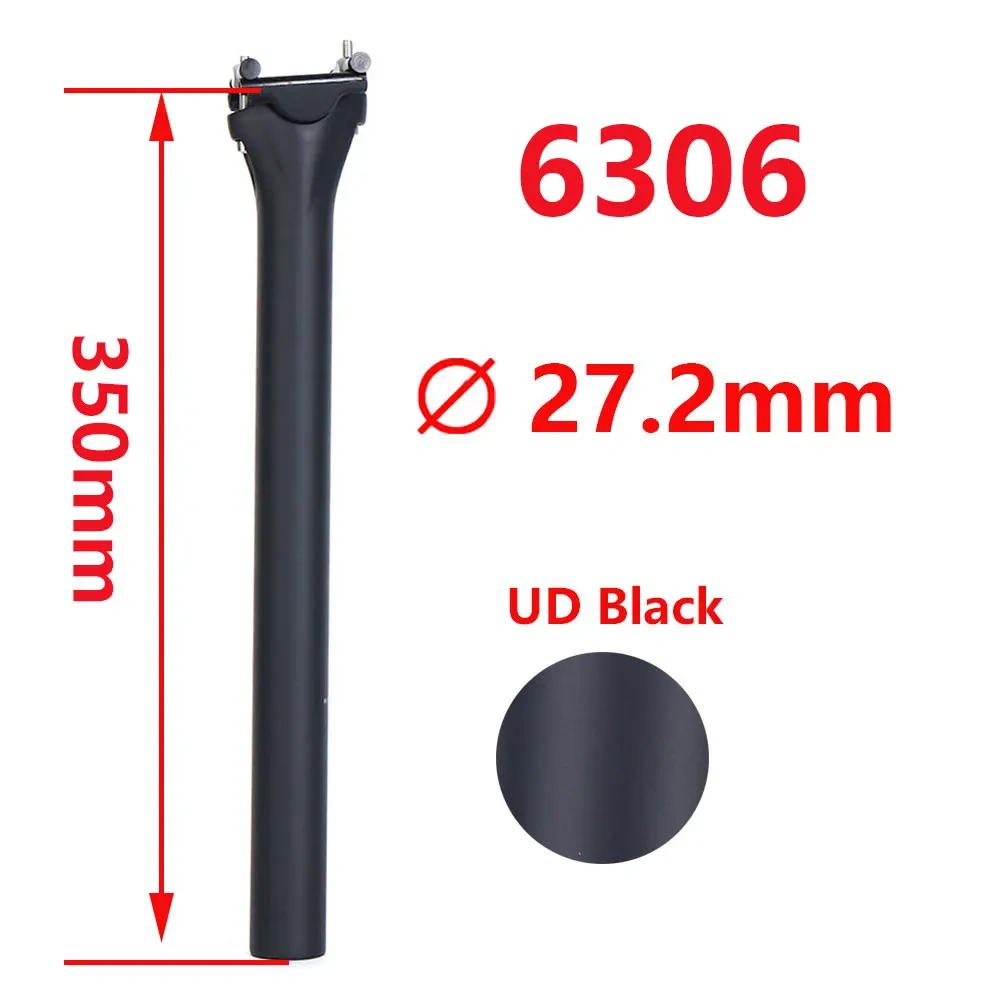 ELITA ONE MTB Carbon Fiber Seat Post 27.2/30.9/31.6mm Mountain/Road Bike Seatpost UD Matte Bicycle Parts