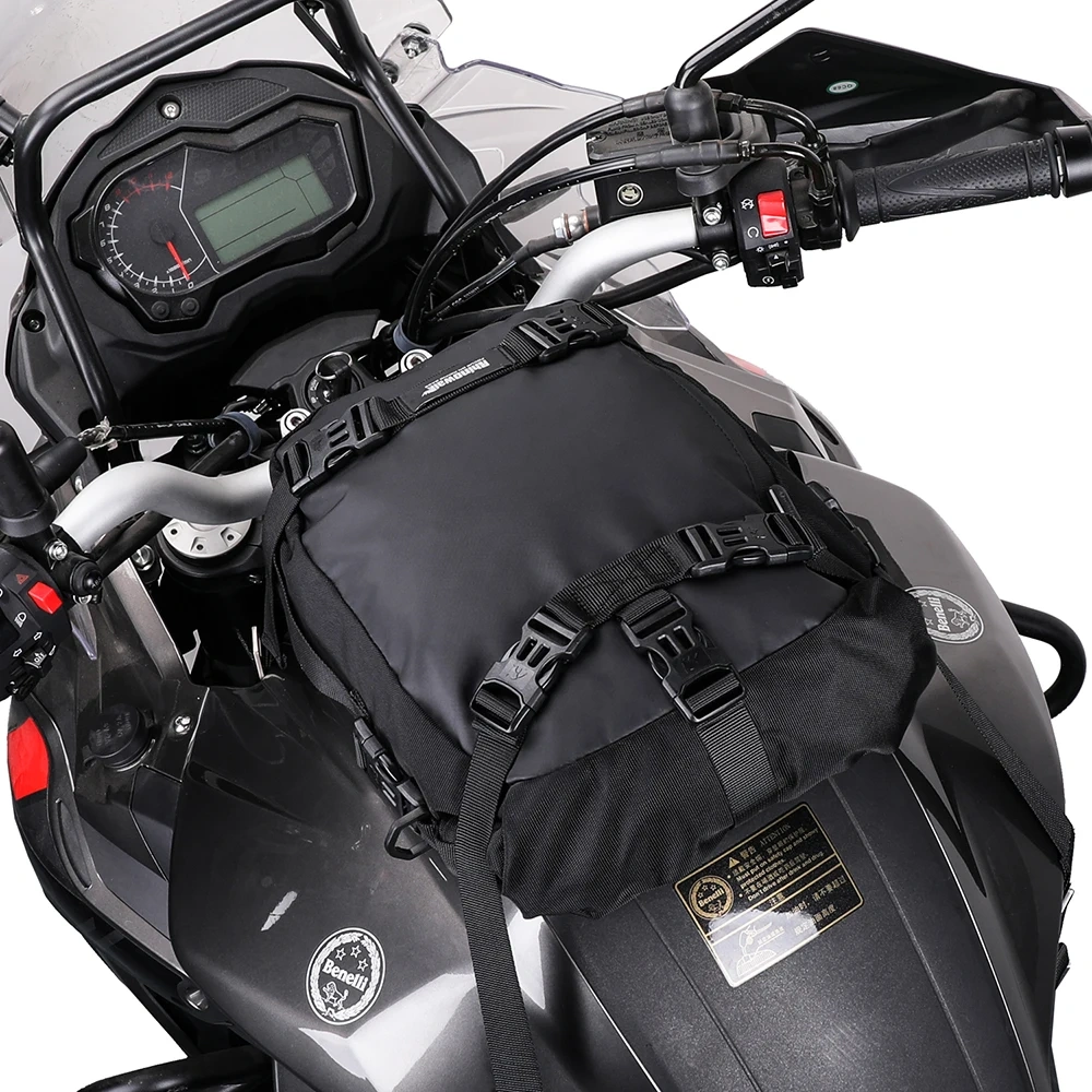 Rhinowalk Motorcycle Back Seat Bag 10/20/30L Waterproof Multifunctional cycling backpack Universal Saddle Modified Luggage Bag