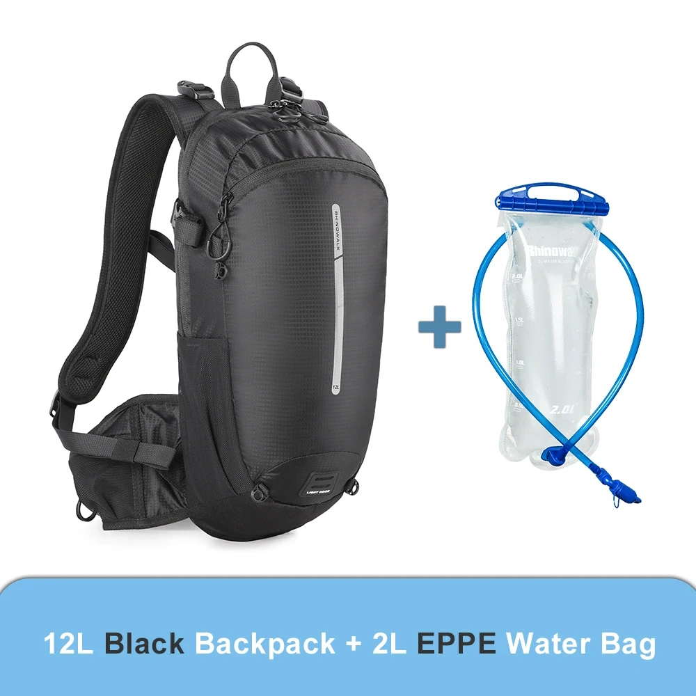 Rhinowalk Bicycle Bike Bags 12L Cycling Backpack Bike Multifunctional Outdoor Sport Climbing Hiking MTB Road Bike Hydration Bag