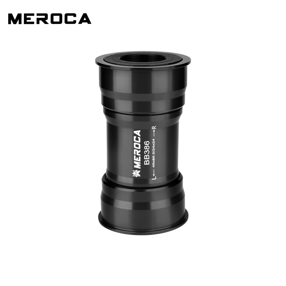 Meroca BB386 Bike Bottom Bracket Press Fit in BB Bottom Bracket 24mm for Shimano