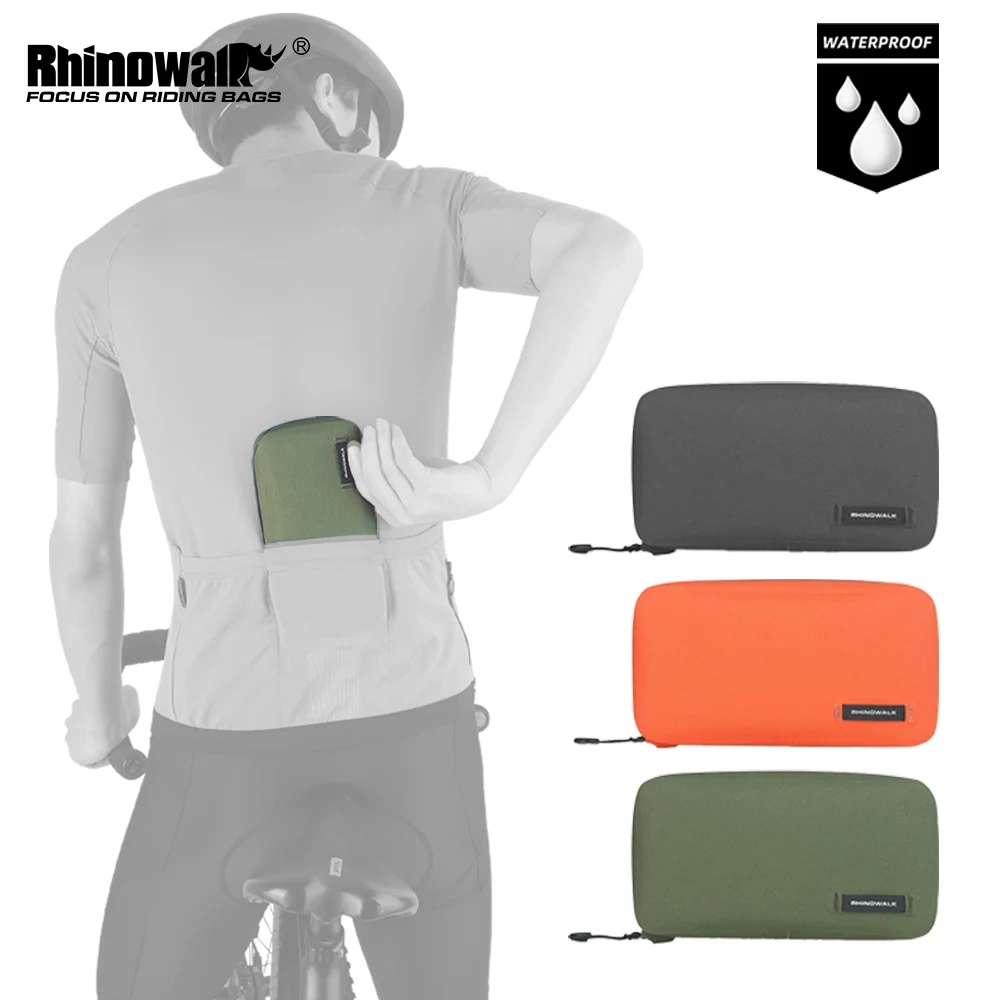 Rhinowalk Riding Pouch Waterproof Lightweight Cycling Handbag Clothing Pack Quick Release Riding Portable Tool Bag Case