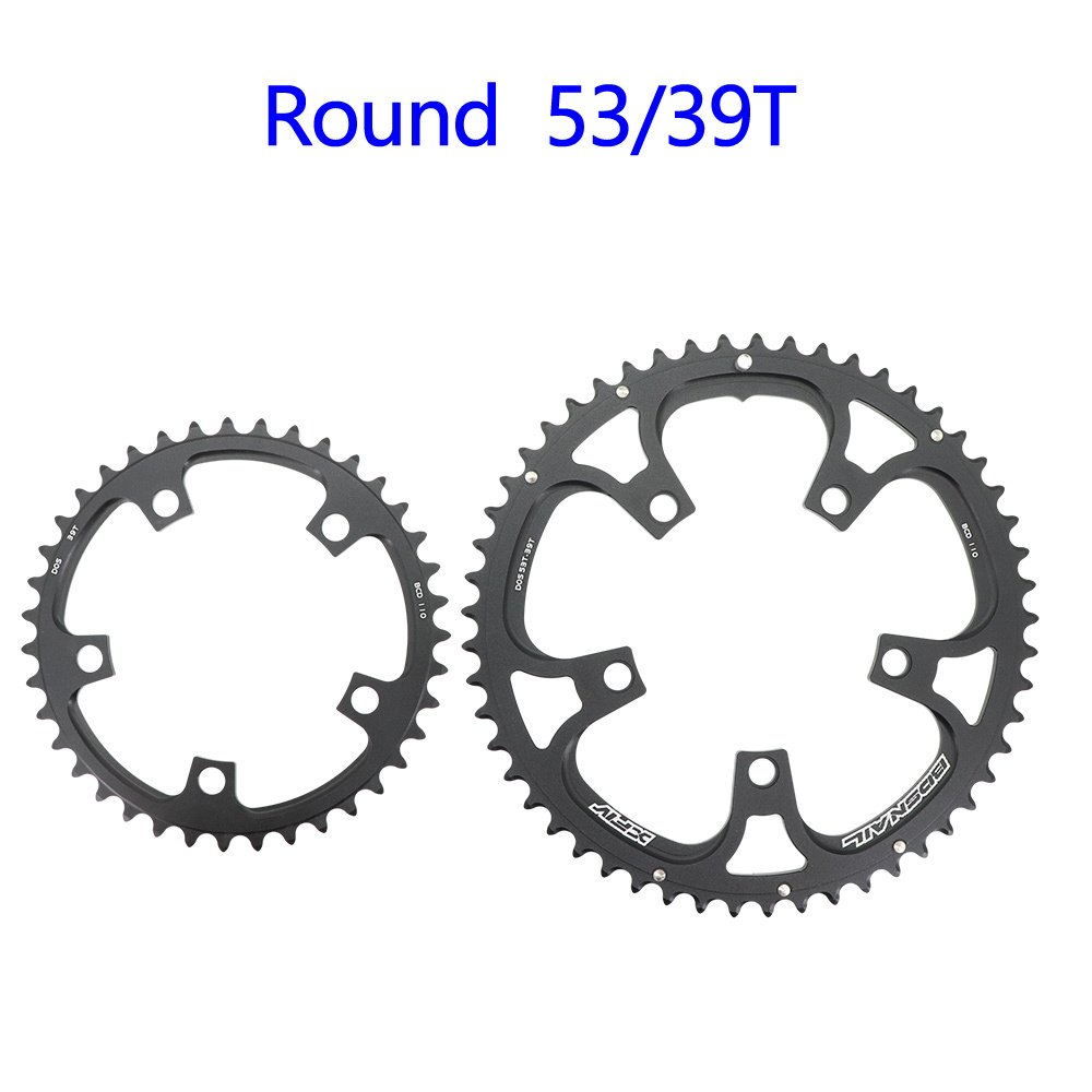 Snail double chainring 110bcd road bike round chainring 2x 50t 35t 34t 52t 36t 53t 39t gravel for sram red rival s350 s900