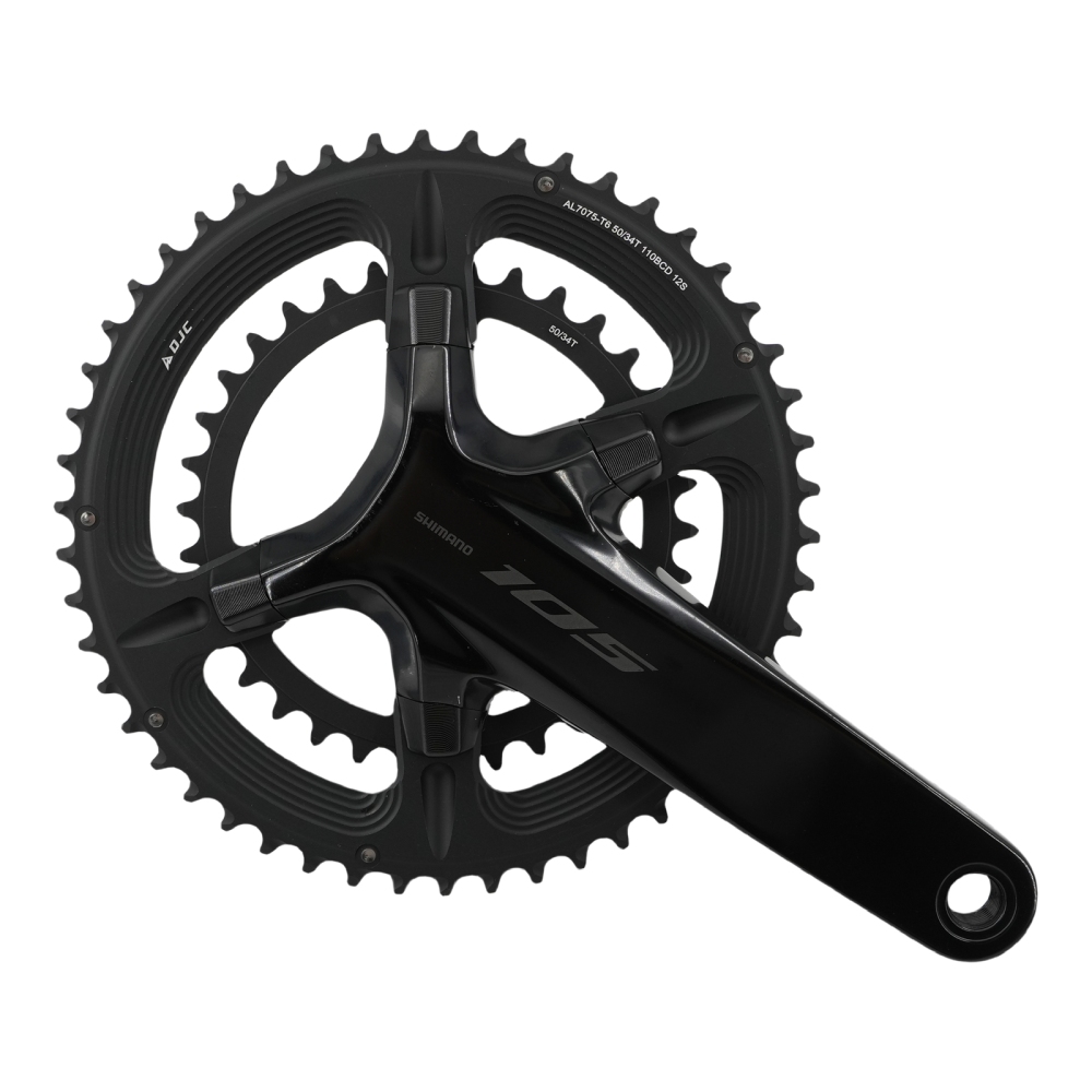 DJC Road Bike Chainring 110bcd 4 Bolts Round 2x Chainring Double 52t 36t for Shimano 4700 5800 6800 9000 R7000 R8000 R9100