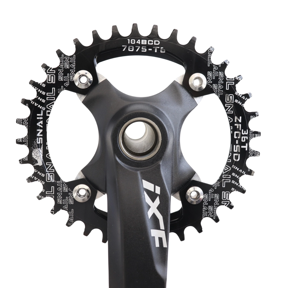 SNAIL Chainring 104BCD Oval 32 34 36 38T Tooth Narrow N Wide Single ...