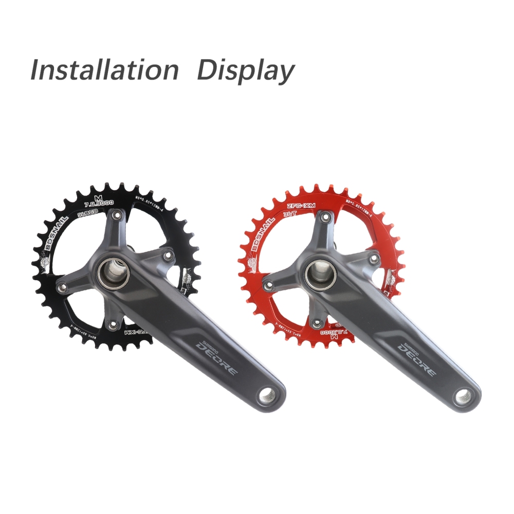 Snail Chain Ring Round for M7000 M8000 M9000 30T/32T/34T/36T/38 96 BCD Cycling Bike Bicycle Chainwheel Tooth Plate 96bcd M5100