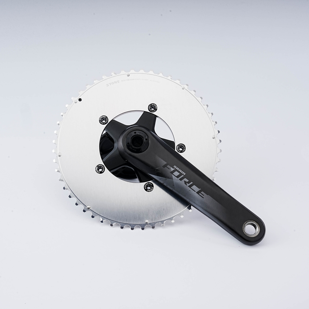 Stone 110bcd Double Chainring aero style for Shimano 11s 12s 5 Bolts Crank 12 Speed Road Bike Round 46 32t 52 36T 53 39T 54 40T 50 34 48 33T 2x