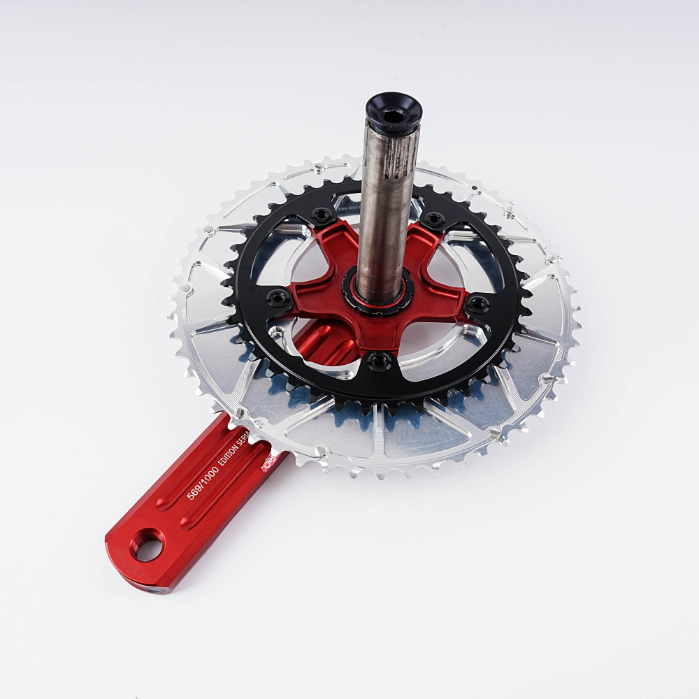 Stone 110bcd Double Chainring aero style for Shimano 11s 12s 5 Bolts Crank 12 Speed Road Bike Round 46 32t 52 36T 53 39T 54 40T 50 34 48 33T 2x