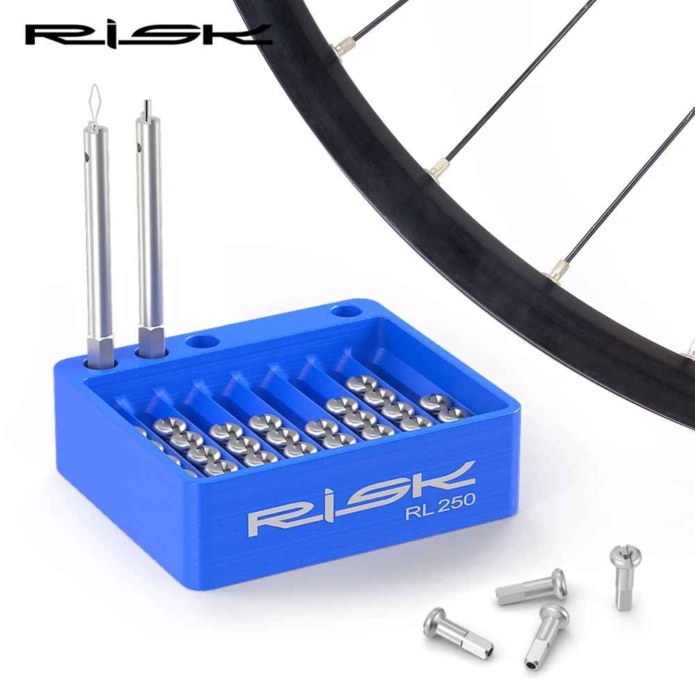 Risk Spoke Tool Spoke Nipples Arrangement Tool fit to 13G/14G/15G Spoke Nipples within17mm Road Bike Mountain Bicycle