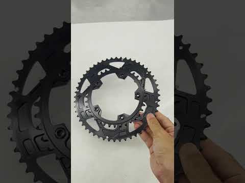 Stone Bike Round Double Chainring 11 speed 110bcd 2x 52 36T 53 39T 54 40T 50 34 for Sram Red Rival S350 S900 Rotor Force 110 BCD 5 Bolts 11s 12s