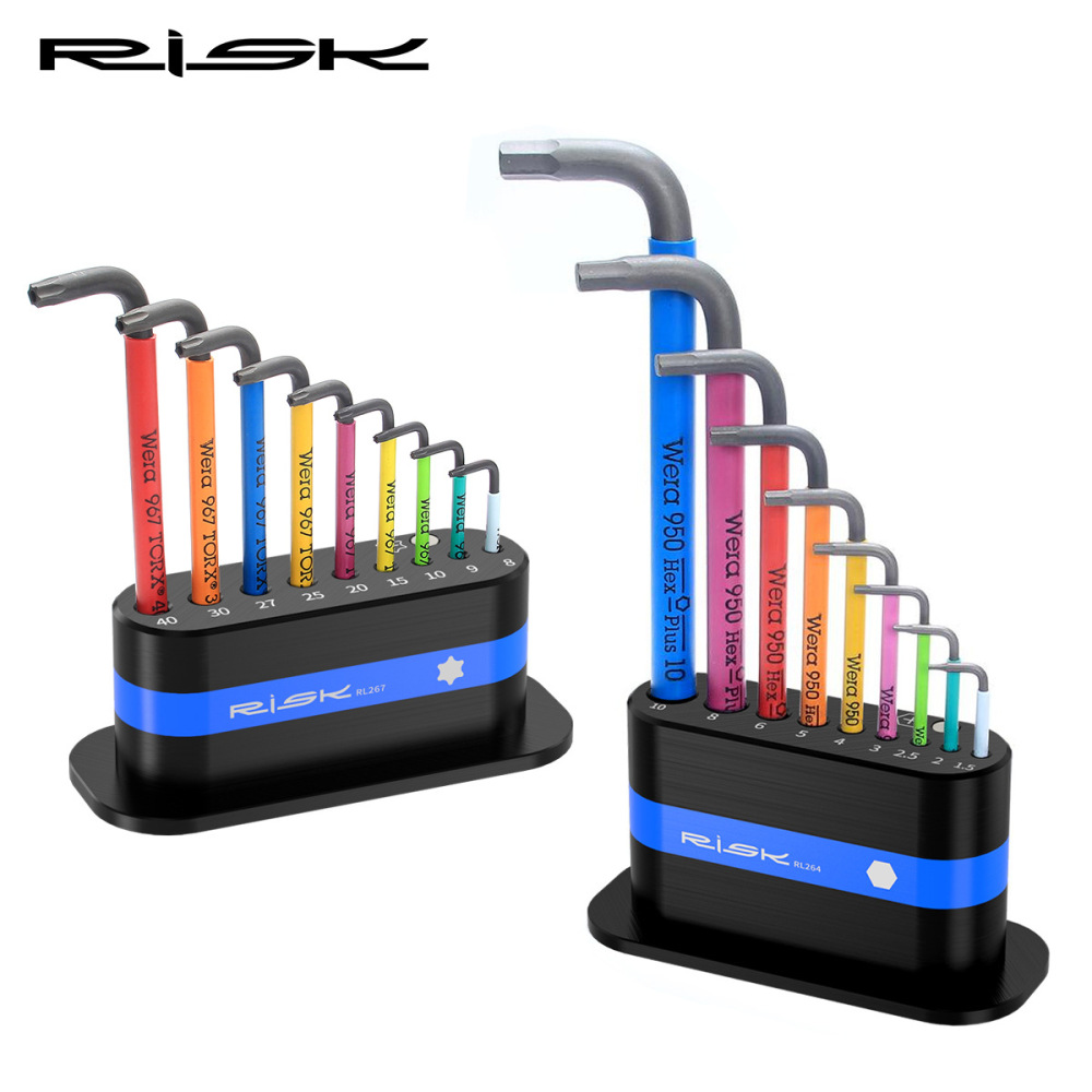 RISK 3D Printed Wrench Holder Multi-functional Anti-Slip Base Tool Organizer Universal Desktop Storage Rack for Wera 950/967