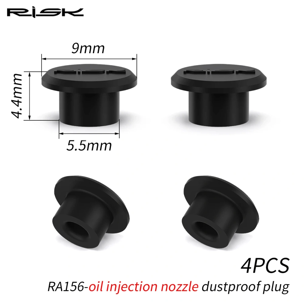 RISK Bicycle Oil Disc Bleed Nipple Cover Dust Plug Screw Cap Rubber Plug DA Protective Cover 105UT For R7170/R8170/R9270