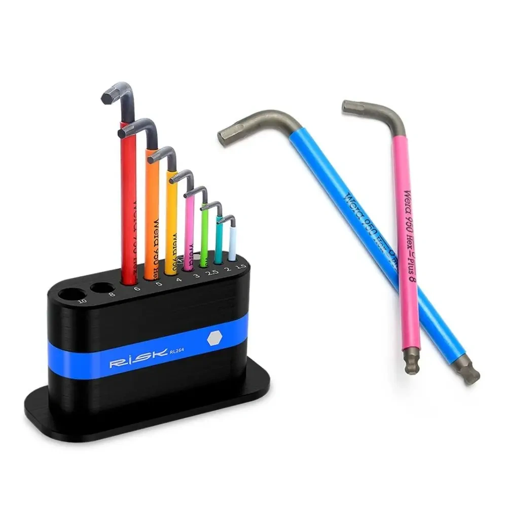 3D Printed Wrench Holder Multi-functional Anti-Slip Base Tool Organizer Universal Desktop Storage Rack for Wera 950/967